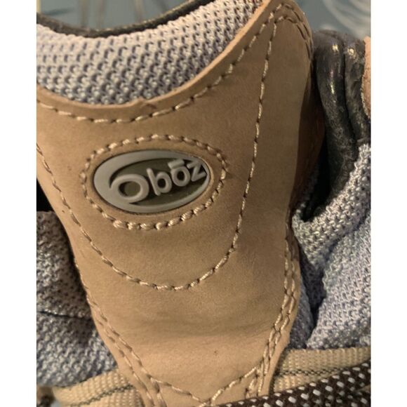 Oboz Beartooth B-Dry gray Waterproof Snow Work Hiking Boots women’s Sz 6 - Picture 5 of 11